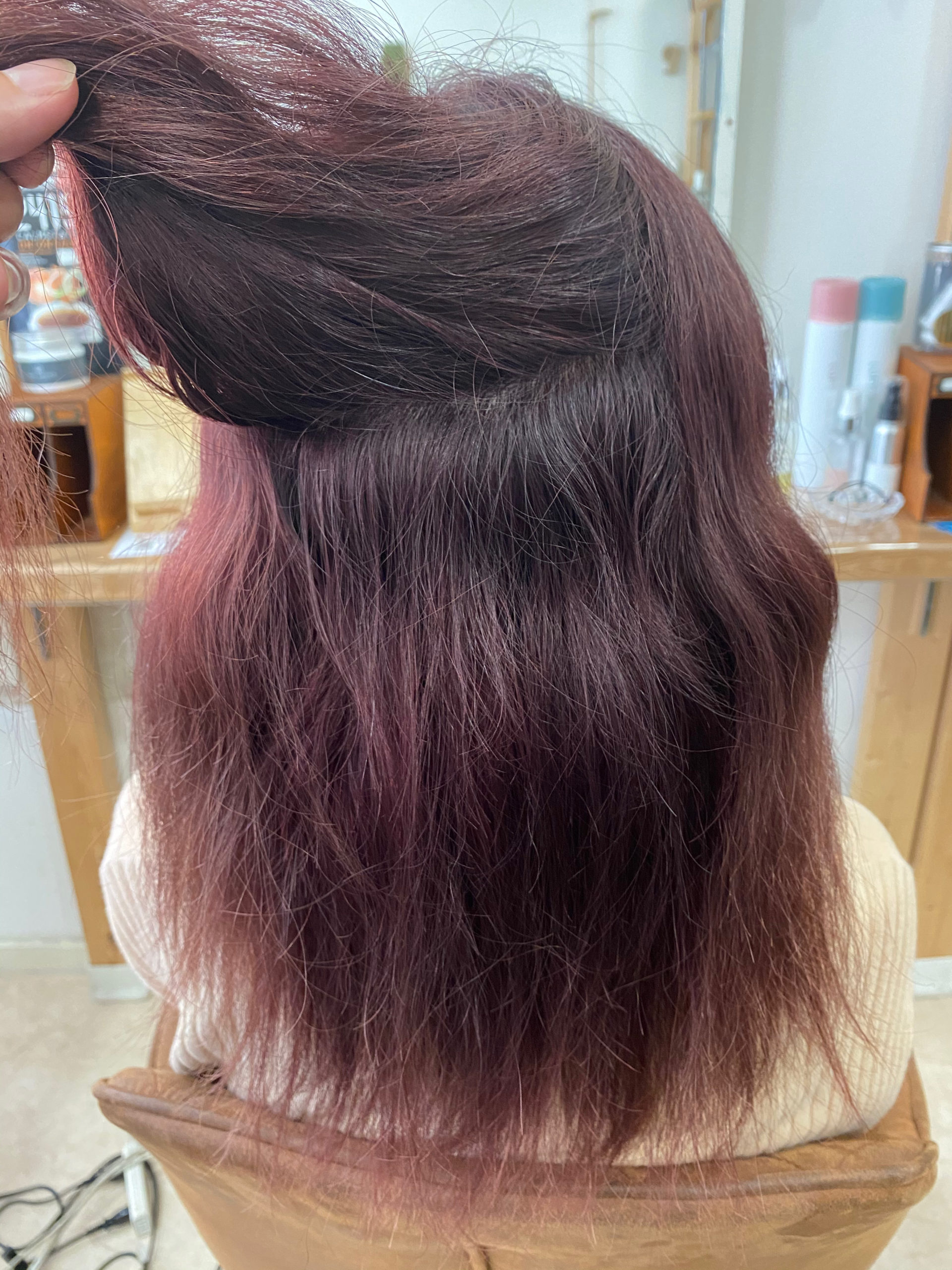 ブリーチを３回以上している髪の縮毛矯正。原宿・表参道『髪のお悩みを解決するヘアケア美容師の挑戦』
